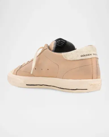 Golden Goose Men's Super-Star Nubuck Fashion Sneakers | Thumbnail 3 Golden Goose Men's Super-Star Nubuck Fashion Sneakers | Thumbnail 3