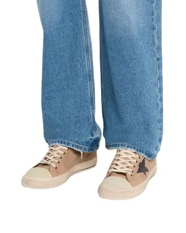 Golden Goose Men's Super-Star Nubuck Fashion Sneakers | Thumbnail 1 Golden Goose Men's Super-Star Nubuck Fashion Sneakers | Thumbnail 1