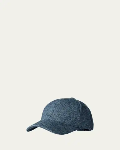 Mackage Men's Anderson Wool and Cashmere Logo Baseball Cap | Thumbnail 2