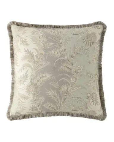 Etro Caladium Pillow with Fringe, 24" Square | Thumbnail 2