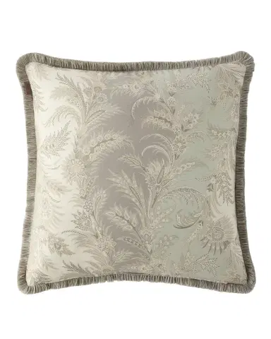 Etro Caladium Pillow with Fringe, 24" Square | Thumbnail 1