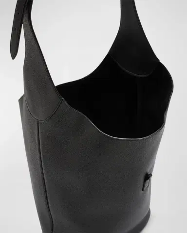 Saint Laurent Le 5 A 7 Hobo Bag in Lamb Leather | Thumbnail 3