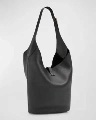 Saint Laurent Le 5 A 7 Hobo Bag in Lamb Leather | Thumbnail 7