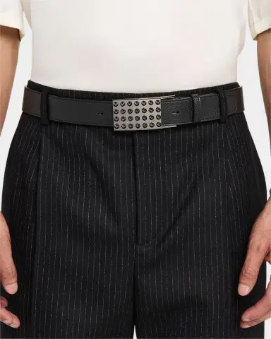 Christian Louboutin Men's Funky Empire Spikes Belt | Thumbnail 2 Christian Louboutin Men's Funky Empire Spikes Belt | Thumbnail 2