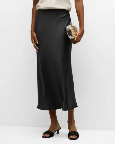 Sablyn Miranda Silk Midi Skirt | Thumbnail 2 Sablyn Miranda Silk Midi Skirt | Thumbnail 2