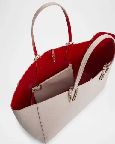 Christian Louboutin Cabata Soft Large Tote Bag in Grained Leather | Thumbnail 2 Christian Louboutin Cabata Soft Large Tote Bag in Grained Leather | Thumbnail 2