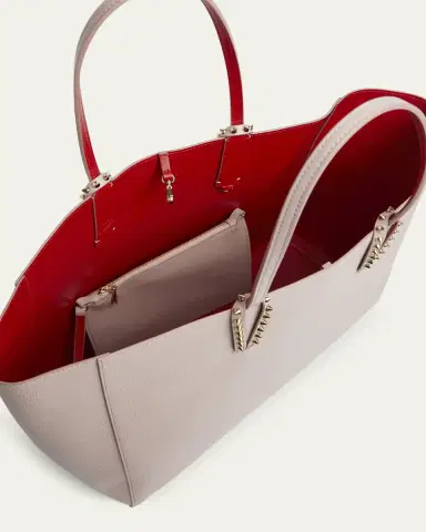 Christian Louboutin Cabata Soft Large Tote Bag in Grained Leather | Thumbnail 6 Christian Louboutin Cabata Soft Large Tote Bag in Grained Leather | Thumbnail 6