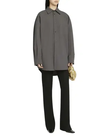 Bottega Veneta Wool-Blend Buttoned Shirt | Thumbnail 1