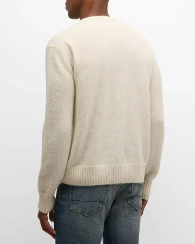 Tom Ford Men's Wool Crewneck Sweater | Thumbnail 3 Tom Ford Men's Wool Crewneck Sweater | Thumbnail 3