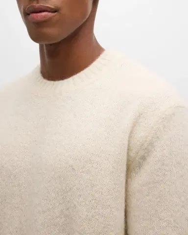 Tom Ford Men's Wool Crewneck Sweater | Thumbnail 5 Tom Ford Men's Wool Crewneck Sweater | Thumbnail 5