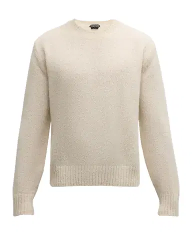 Tom Ford Men's Wool Crewneck Sweater | Thumbnail 1 Tom Ford Men's Wool Crewneck Sweater | Thumbnail 1