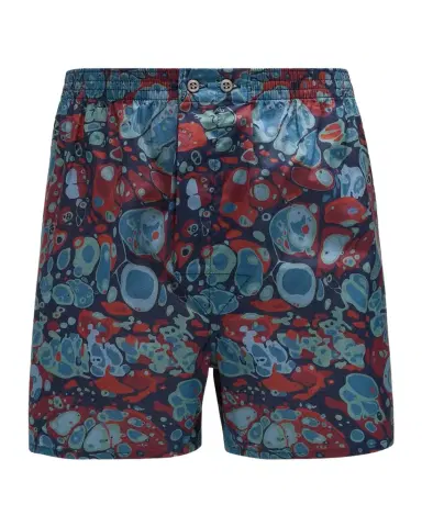 Derek Rose Men's Ledbury Abstract-Print Boxer Shorts | Thumbnail 1 Derek Rose Men's Ledbury Abstract-Print Boxer Shorts | Thumbnail 1