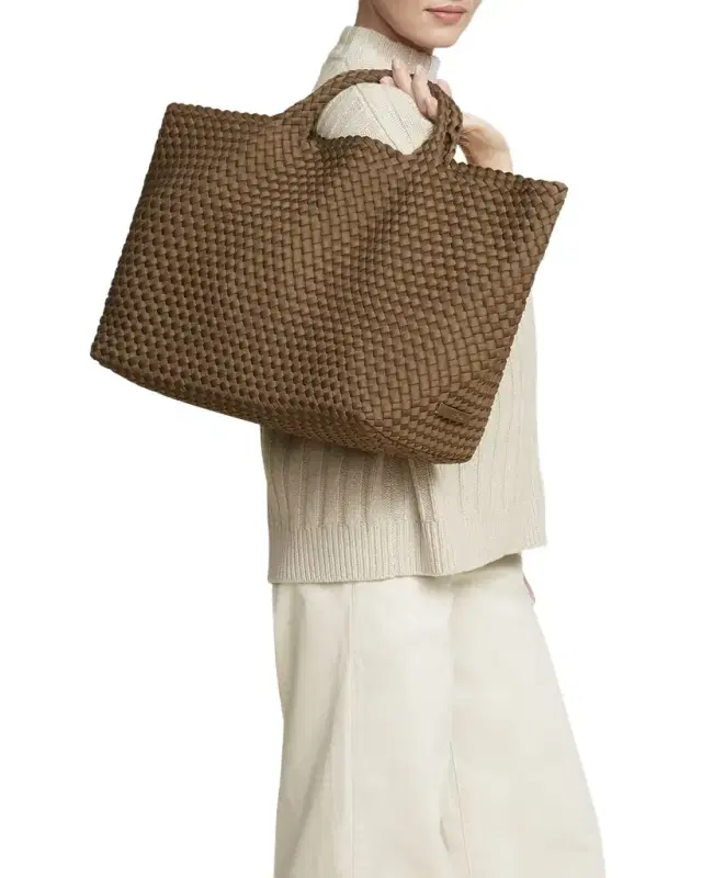 St. Barths Large Woven Tote Bag