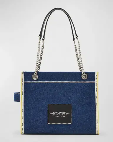 Marc Jacobs The Denim Chain Medium Tote Bag | Thumbnail 4 Marc Jacobs The Denim Chain Medium Tote Bag | Thumbnail 4