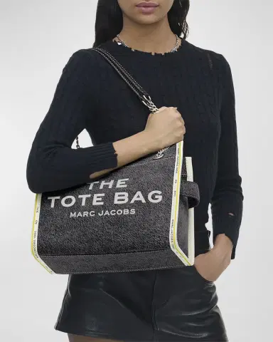 Marc Jacobs The Denim Chain Medium Tote Bag | Thumbnail 6 Marc Jacobs The Denim Chain Medium Tote Bag | Thumbnail 6