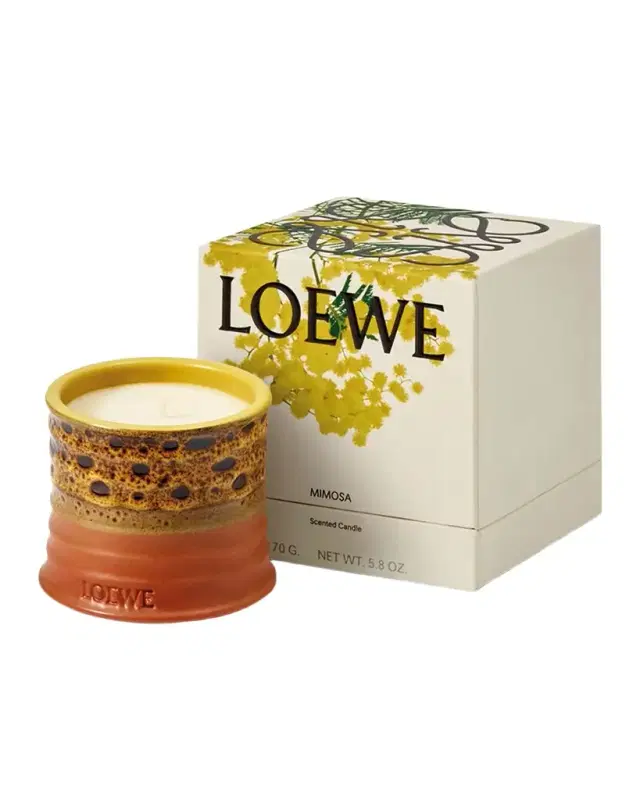 Mimosa Scented Candle, 5.8 oz.