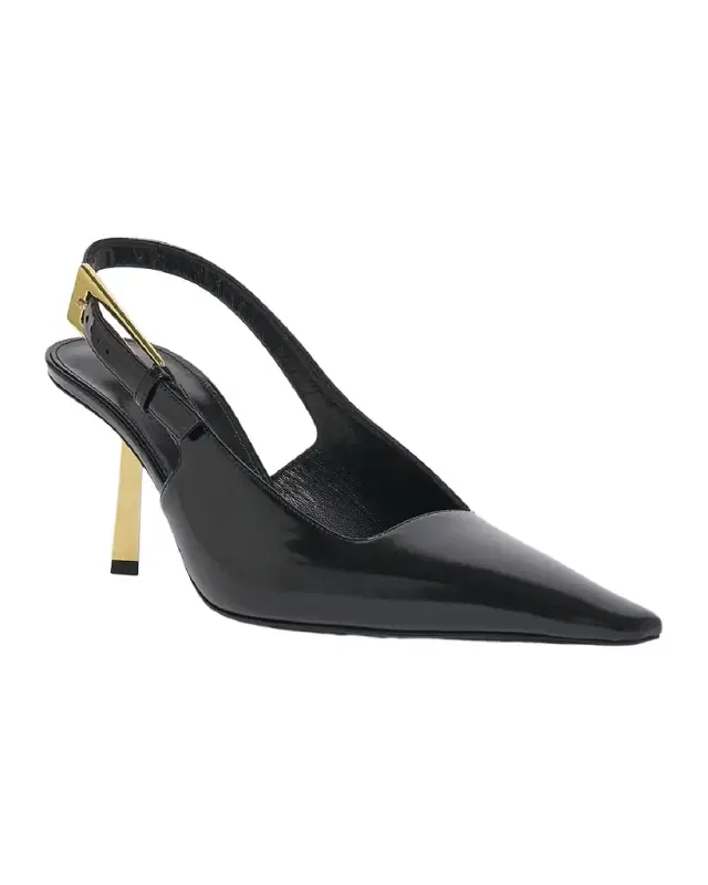 Lee Slingback Buckle Pumps