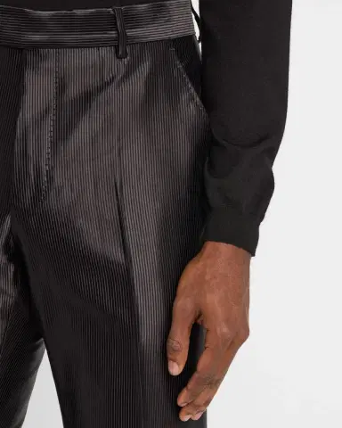 Tom Ford Men's Shelton Shiny Corduroy Trousers | Thumbnail 5 Tom Ford Men's Shelton Shiny Corduroy Trousers | Thumbnail 5