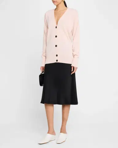 Jil Sander V-Neck Cashmere Cardigan | Thumbnail 2