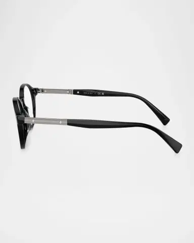 Brunello Cucinelli Acetate Oval Sunglasses, 50MM | Thumbnail 5