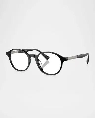 Brunello Cucinelli Acetate Oval Sunglasses, 50MM | Thumbnail 6
