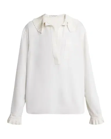 Philosophy di Lorenzo Serafini Pleated Ruffle Collared Blouse | Thumbnail 1