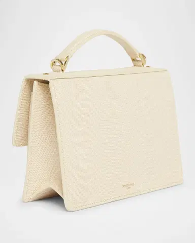 Golden Goose Venezia Lizard-Embossed Leather Crossbody Bag | Thumbnail 3