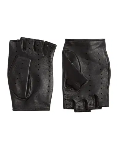 Valentino Garavani VLOGO Signature Leather Fingerless Gloves | Thumbnail 1 Valentino Garavani VLOGO Signature Leather Fingerless Gloves | Thumbnail 1