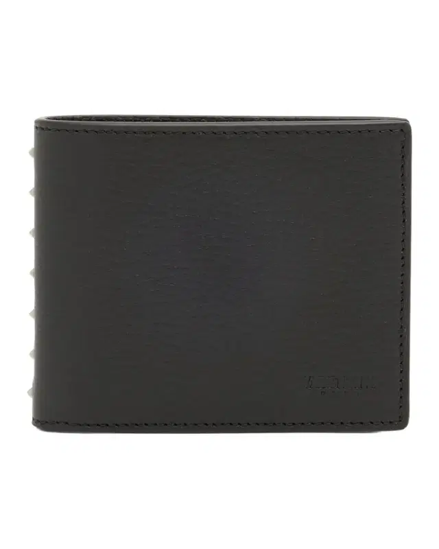 Valentino Garavani Men 's Grained Leather Bifold Wallet