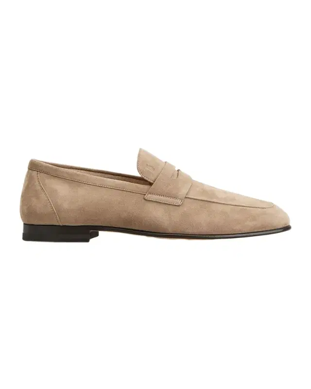 Men 's Mocassino Suede Penny Loafers
