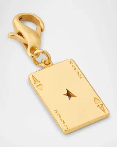 Golden Goose Playing Card Bag Charm | Thumbnail 2