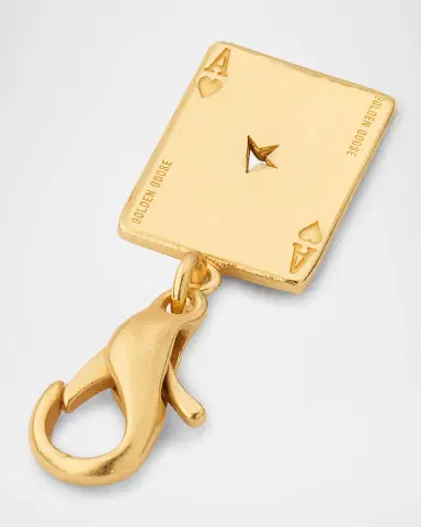 Golden Goose Playing Card Bag Charm | Thumbnail 3