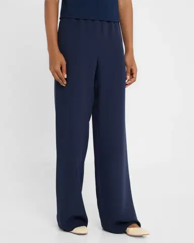 Valentino Garavani Elastic Wide Leg Trousers | Thumbnail 3