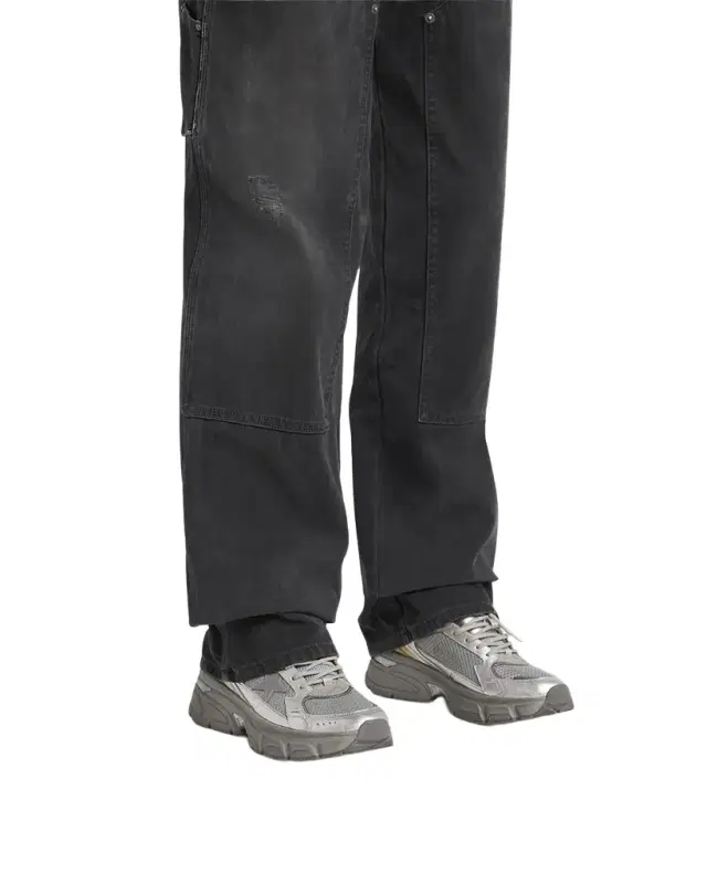 Lightstar Net Metallic Leather Runner Sneakers
