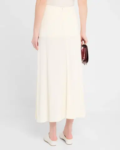 Jil Sander Crepe Fluid Midi Skirt | Thumbnail 3