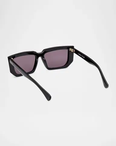 Max Mara Acetate Rectangle Sunglasses | Thumbnail 2 Max Mara Acetate Rectangle Sunglasses | Thumbnail 2