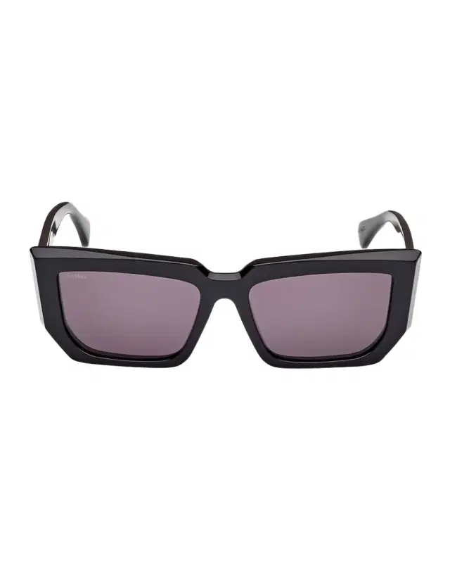 Max Mara Acetate Rectangle Sunglasses
