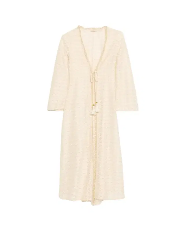 Fatima Metallic Knit Coverup