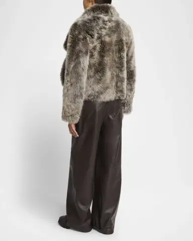 Yves Salomon Toscana Lamb Shearling Jacket | Thumbnail 3 Yves Salomon Toscana Lamb Shearling Jacket | Thumbnail 3
