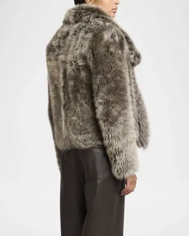 Yves Salomon Toscana Lamb Shearling Jacket | Thumbnail 6 Yves Salomon Toscana Lamb Shearling Jacket | Thumbnail 6