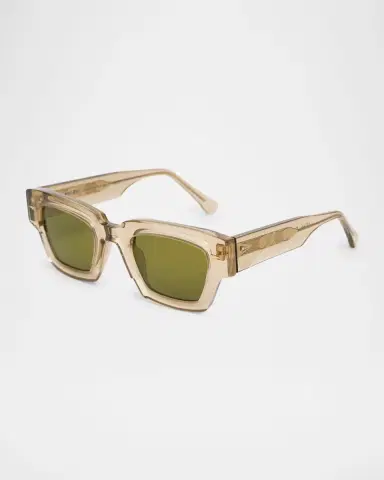AHLEM Villette Acetate & Nylon Rectangle Sunglasses | Thumbnail 2 AHLEM Villette Acetate & Nylon Rectangle Sunglasses | Thumbnail 2