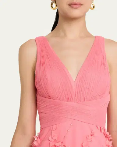 Aidan Mattox Embroidered Floral Applique Gown | Thumbnail 32 Aidan Mattox Embroidered Floral Applique Gown | Thumbnail 32