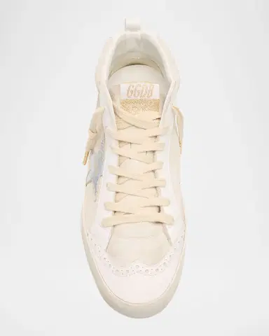 Golden Goose Slide Mixed Leather Mid-Top Sneakers | Thumbnail 6 Golden Goose Slide Mixed Leather Mid-Top Sneakers | Thumbnail 6