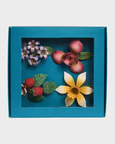 Juliska Meadow Walk Floral Napkin Rings, Set of 4 | Thumbnail 2 Juliska Meadow Walk Floral Napkin Rings, Set of 4 | Thumbnail 2