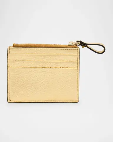 Valentino Garavani Rockstud Metallic Leather Card Case | Thumbnail 3