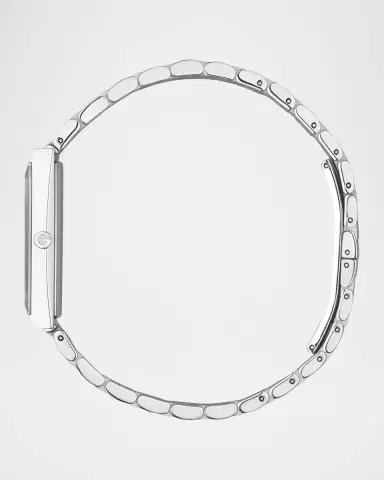 Gucci 14x34mm G-Frame Small Rectangular Watch with Bracelet Strap | Thumbnail 4 Gucci 14x34mm G-Frame Small Rectangular Watch with Bracelet Strap | Thumbnail 4