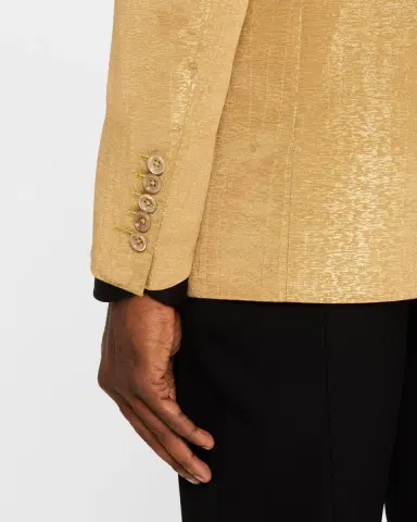 Tom Ford Men's Shelton Metallic Slub Moire Cocktail Jacket | Thumbnail 8 Tom Ford Men's Shelton Metallic Slub Moire Cocktail Jacket | Thumbnail 8