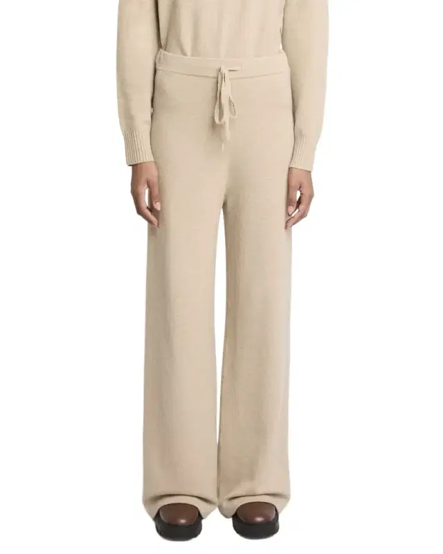 Wool Drawstring Pants