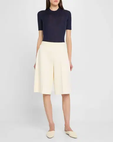Jil Sander Short-Sleeve Rib T-Shirt | Thumbnail 2