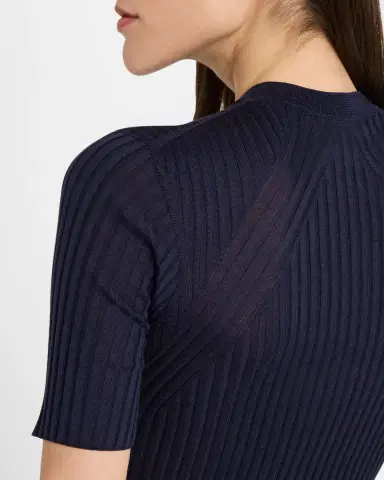 Jil Sander Short-Sleeve Rib T-Shirt | Thumbnail 5